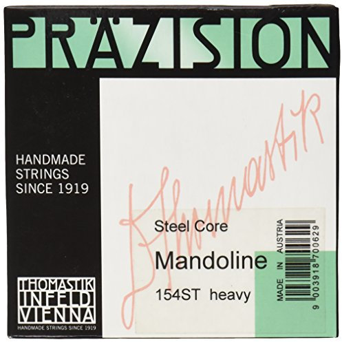 Thomastik Cuerdas para Mandolina juego tensión strong con lazo, escala 34 cm