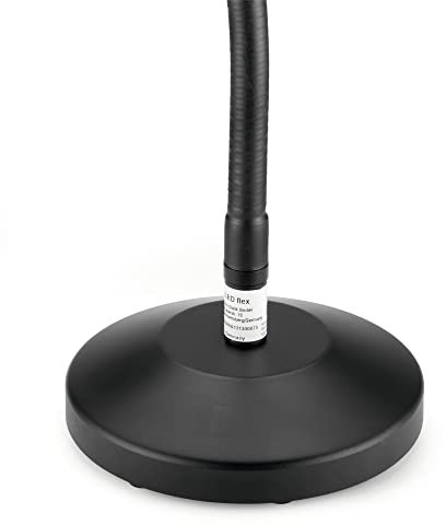 Eschenbach 27819 - Tischfuß für varioLED flex, Stahl, schwarz lackiert, Gewicht 2 kg