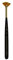 PRINCETON ARTIST BRUSH CO. Pab Mini Synthetic Sable 3050 Fan 20/0