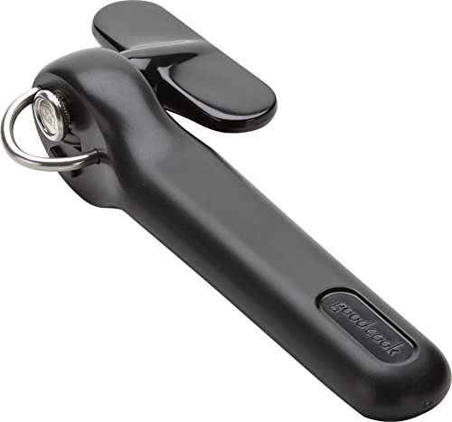 Safe Cut Can Opener by GoodCook 11834 – Easy Open, Manual Side Cut Can Opener – Ergonomic, Durable Design w/Safety Mechanism: Prevents Sharp Edges – High-Quality, Kitchen-Safe, Rust-Resistant Chrome