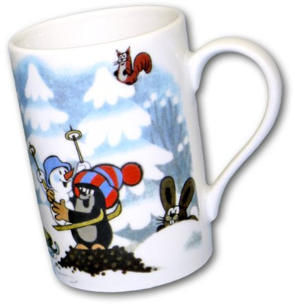 Maulwurfshop. 2100 Porzellan Tasse Becher Der Kleine Maulwurf Motiv Schneemann 250 ml