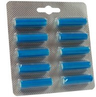 10 Duftstäbchen Meeresbrise blau. Duftis, Lufterfrischer für Vorwerk,Bosch, Miele, AEG und alle anderen