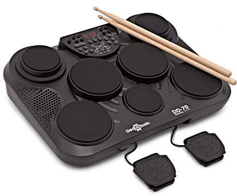 DD70 Tragbare elektronische Drum-Pads von Gear4music