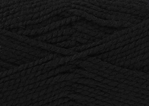 King Cole Big Value Chunky Knitting Wool/Yarn Black 554 - per 100g ball
