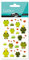 Maildor CY020O Packung mit Stickers Cooky 3D (1 Bogen, 7,5 x 12 cm, ideal zum Dekorieren, Sammeln oder Verschenken, Frosch) 1 Pack