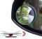 Ampper 2 Runde Toter-Winkel-Spiegel, einstellbare HD-Glas konvexen Weitwinkel Rückansicht Auto SUV Universal Fit Stick-On Lens, Packung mit 4