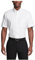 Van Heusen Men's Short Sleeve Oxford dress shirts, White, M UK