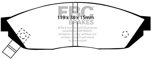 EBC Brakes DP560 Blackstuff Brake Pads