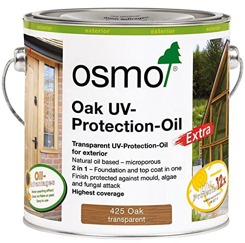 Osmo 425D 2.5 Litre UV Protection Oil with Active Ingredients - Oak