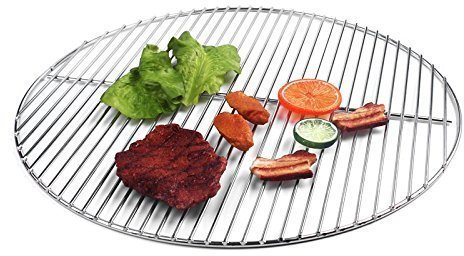 44,5 cm rotondo in acciaio inox 6 mm esterno anello & tra bacchette aflage 4 mm barretta griglia Grill barbecue a sfera anche Weber 47