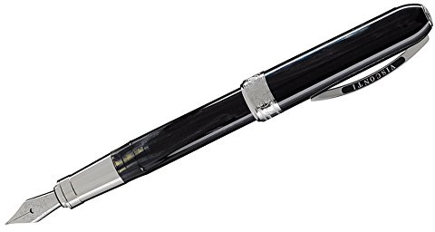 Visconti Rembrandt Variegated Resin Black Fountain Pen - M