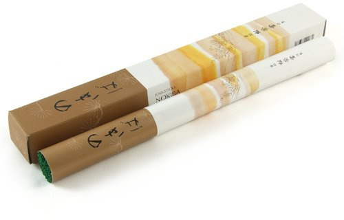 Nokiba Moss Garden Japanese Incense Sticks by Shoyeido - 80 Sticks, 60 Mins Per Stick
