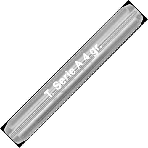 TFT Unisex – Erwachsene 10CT118004C10 Slim Glas Glasgewicht zum Forellenangeln, Angeln, Glasbeschwerung für Forellen, Gewicht:4g, Bunt, Normal