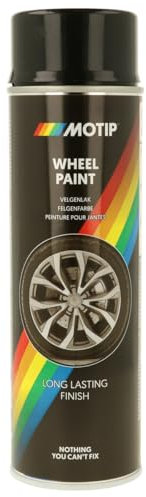 MOTIP 04018 Wheelspray schwarz glänzend 500 ml