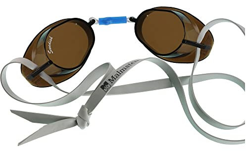 Malmsten Schwedenbrille Anti Fog - RAUCH | Schwimmbrille | Swedish Goggles | Montageset