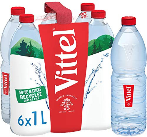 Vittel Eau Minerale, 6 x 1L