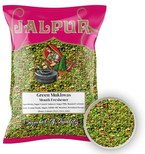 Jalpur - Green Mukhwas (Indian Mouth Freshener) - 500g