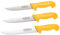Löffler Schneidewaren Co. Schlachtmesser: 3er-Set Solinger Edelstahl-Metzgermesser, 6, 7 & 8 Zoll (Schlachter Messer)
