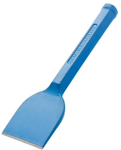 Footprint Mini Scalpello per Mattoni da 58mm - Scalpello Muratore ed Elettricista/Scalpello per Piastrelle - Acciaio al Carbonio Temprato - Scalpello Muratore Piatto per Professionisti e Fai-da-te