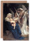 Wee Blue Coo William Bouguereau Lied Der Engel Jungfrau Maria Gemälde Weihnachtskarte