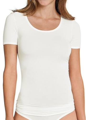 Schiesser Damen Shirt T-Shirt Unterhemd 1/2 Arm Personal Fit - 155413
