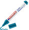edding 4500 Textilmarker - orient-blau - 1 Stift - Rundspitze 2-3 mm - Textilstifte waschmaschinenfest (60 °C) zum Stoff bemalen - Stoffmalstift