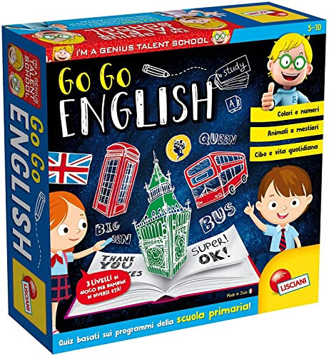 Liscianigiochi Piccolo Genio Talent School Go-Go English, 48892