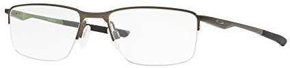 Ray-Ban Herren 0OX3218 Brillengestelle, Schwarz (Satin Pewter), 54