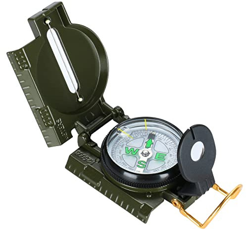 Grenhaven Marschkompass Wanderkompass Marschrichtung Peil Kompass Compass Tarnfarbe