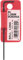 Bondhus 15750 BL1.5 Barcoded Ballwrench 1.5mm, Black