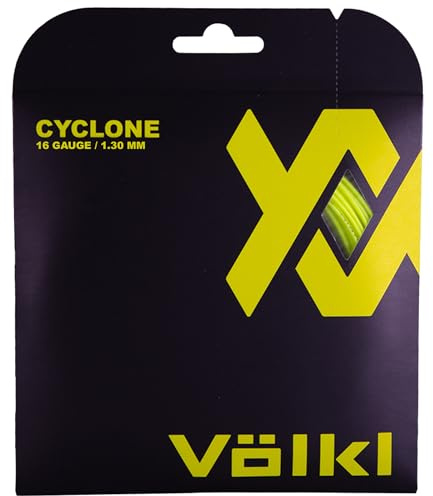 Volkl Cyclone Tennissaiten, 1,30 mm, Gelb