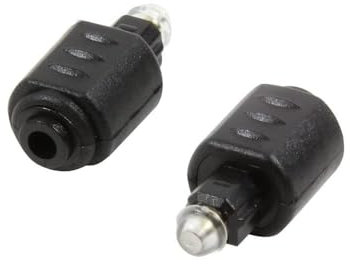 LogiLink CA1016 cavo di interfaccia e adattatore Toslink Toslink 3.5 mm Mini Nero