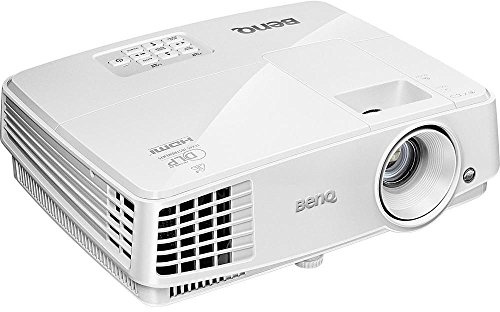 BenQ MX525 DLP-Projektor (3D über HDMI, XGA, 1024 x 768 Pixel, 3200 ANSI-Lumen, Kontrast 13000:1, VGA, Smart Eco) weiß