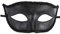 Maske_Masque de Vénitien Mascarade Carnaval Pour Hommes , Noir