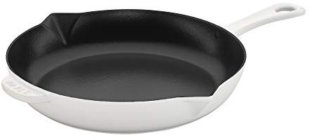 STAUB 1222602 Padella, Ghisa, Bianco