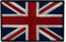 Grande British Union Jack Flag Ricamato Regno Unito Inghilterra Bandiera Ferro Sul Cucia Sulla Zona