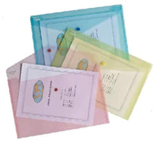 Snopake 10087X - Polyfile Foolscap Assorted 10087X (PK5)