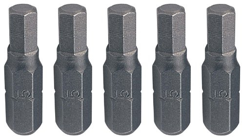 KS Tools 1/4' CLASSIC Bit Innensechskant, 25mm, 6mm, 5er Pack