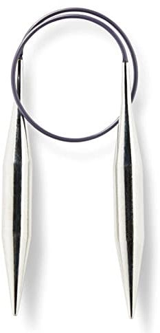 Prym 212240 Rundstricknadeln MS 40 cm 12,00 mm silberfarbig