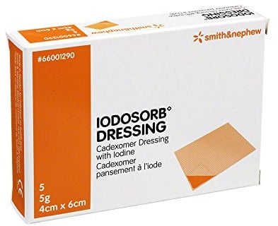 Iodosorb Dressing, 5X5 g