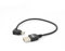 System-S Mini USB Cable with 90 Degree Angled Plug and Cable 20 cm