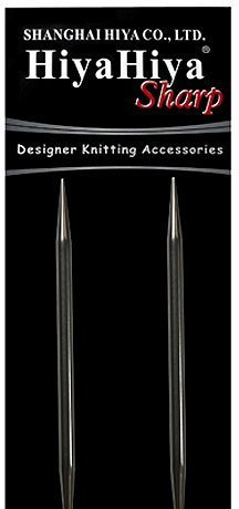 Hiya Hiya Circular 40-inch (101cm) Sharp Steel Knitting Needle; Size US 9 (5.5mm) HISSTCIR40-9 by HiyaHiya