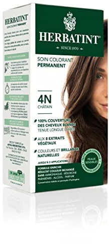 Herbatint Permanent Dye Care Of 8 Plant Extracts 150ml - 4N Chestnut
