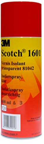 3 M 1602 Scotch aislante Laca, 400 ml, color rojo