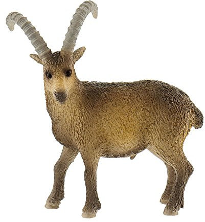 Bullyland 62755 - Spielfigur Steinbock, ca. 9 cm große Tierfigur, detailgetreu, PVC-frei, ideal als kleines Geschenk für Kinder ab 3 Jahren