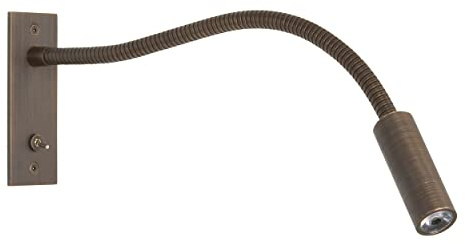 Astro Leo Switched LED Indoor Reading Light (Bronze), High Power LED, Designed in Britain - 1295003-3 Years Guarantee