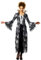 Foxxeo schwarz silber Spinnen Hexen Vampir Kostüm für Damen Fasching Karneval Halloween Größe XXL