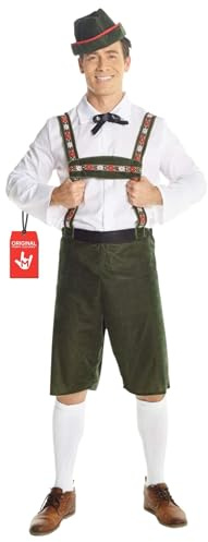 Morph Deguisement Bavarois Homme, Costume Oktoberfest Halloween Homme, L