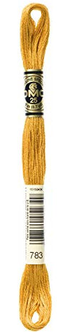 DMC 6-Strand Embroidery Cotton 8.7yd-Medium Topaz