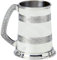 I LUV LTD Chope en Étain Fait Main 1pt Lignes Celtiques Finition Polie Gravable